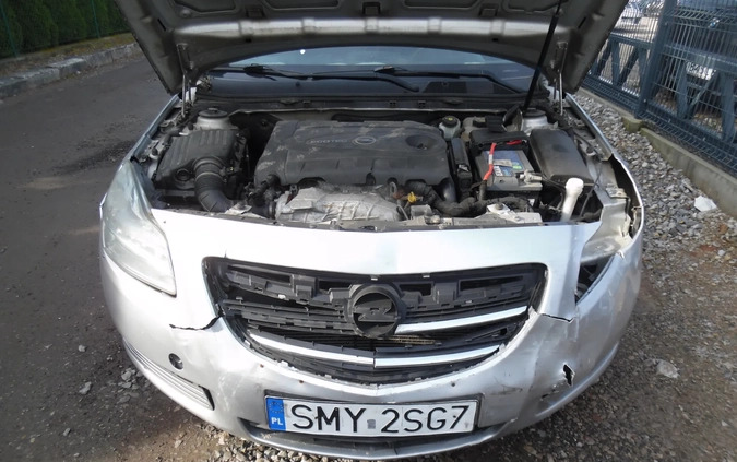 Opel Insignia cena 6900 przebieg: 240000, rok produkcji 2013 z Nowa Sól małe 172